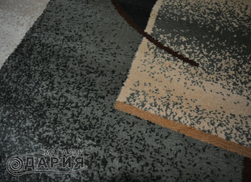 Тъкан персийски килим Blue stones 3085_green